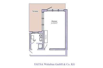 Wohnung zum Mieten in Bonn 419,00 € 35 m²