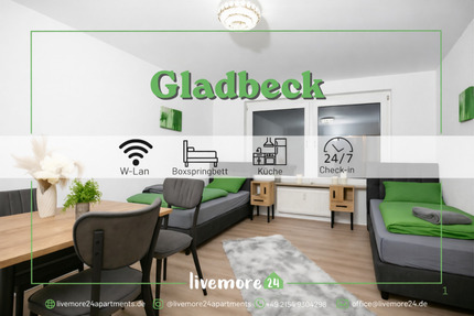 Monteurswohnung - Ferienwohnung - Apartment in Gladbeck