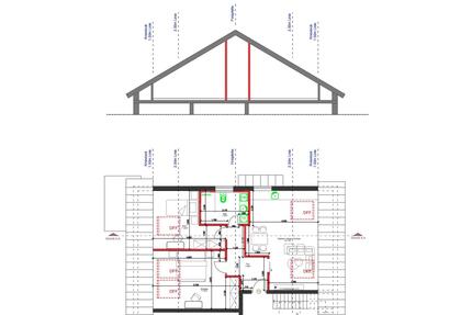 3 Zimmer Dachgeschosswohnung Erstbezug - Abstatt