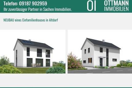 NEUBAU eines modernen Einfamilienhauses in Altdorf - Altdorf b. Nürnberg Rasch