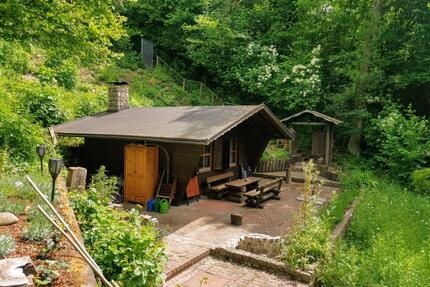 Wildromantische Hütte bei Lügde - Naturrefugium zum Erholen