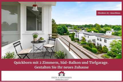 Wohnung zum Kaufen in Quickborn 135.000,00 € 52.89 m²