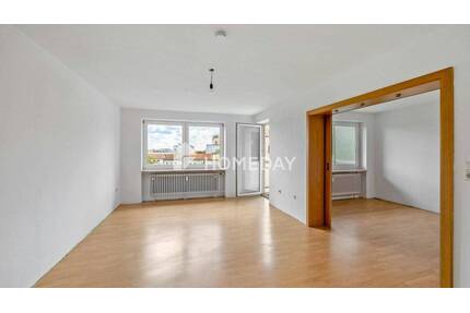 Helle 4-Zimmer-Etagenwohnung mit Loggia und Tiefgaragenstellplatz - Landshut Nikola