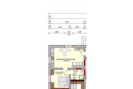 Wohnung zu vermieten - 420,00&nbsp;EUR Kaltmiete, ca.&nbsp; 42,00&nbsp;m&sup2; in Niedermurach (PLZ: 92545)