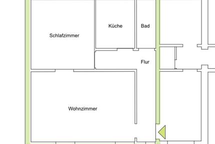 2-Zi.-Wohnung nahe Hanseplatz zu vermieten - Korbach