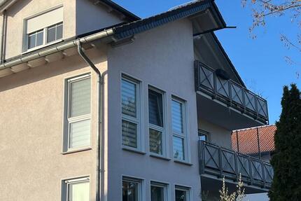2-Zimmer-Wohnung im Dachgeschoss mit Balkon | Einbauküche (E-Geräte gegen Abstand) | Kfz-Stellplatz - Eppertshausen