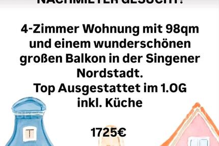 4- Zimmer Wohnung Singener Nordstadt - Singen (Hohentwiel)