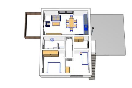 3-Zimmer-Wohnung mit Balkon u. Einbauküche in Landshut-Auloh - Kumhausen