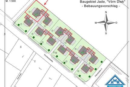 Grundstück zu verkaufen in Jade 64.525,00 € 500 m²