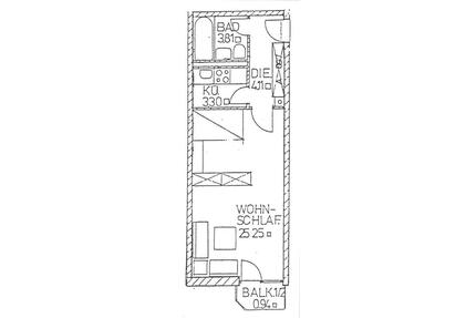 Schönes 1-Zi.- Appartement in München- Sendling (Passauerstr.)