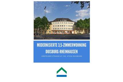 Wohnung zum Mieten in Duisburg 485,32 € 69.73 m²