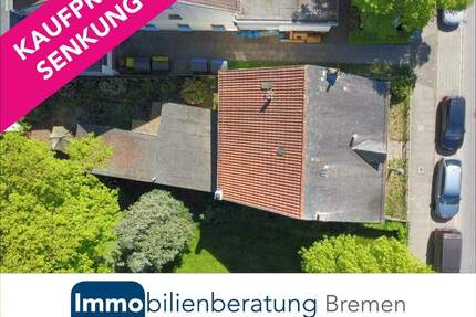 Sanierungsbedürftiges freistehendes Ein- Zweifamilienhaus in zentraler und ruhiger Lage - Bremen Riensberg