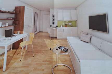 Wohnung zum Mieten in Augsburg 480,00 € 21.31 m²