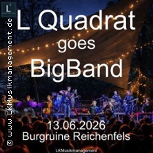 LQuadrat goes BigBand - Rhythm & Blues meets Rock & Pop
