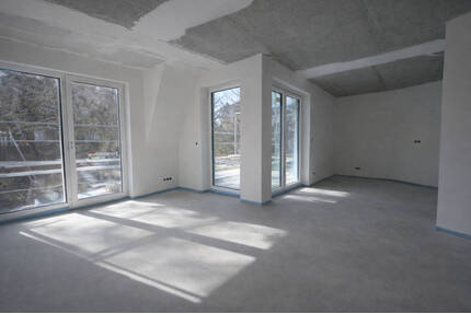 Charmante Dachgeschosswohnung mit Loggia - Neubau-Erstbezug mit besonderem Flair - Hamburg Marienthal
