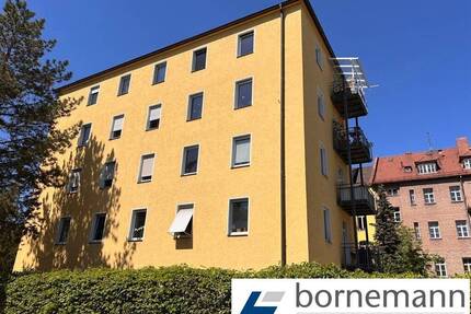 Gesuchte Nordstadtlage! 3-Zi.-Wohnung mit Balkon + Garage! - Nürnberg Gärten h d Veste