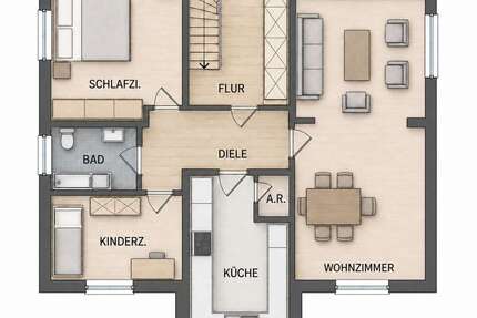Wohnung zum Mieten in Enger 790,00 € 79 m²