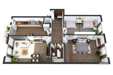 Wohnung zum Mieten in Mannheim 1.100,00 € 89 m²