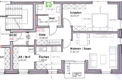 Neubau 2-Zi.-Wohnung in Bocholt zu vermieten
