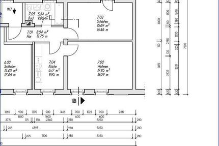 2- Raumwohnung mit Balkon im 2.OG evtl. mit Ebk - Frankenberg (Sachsen)