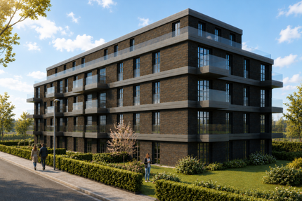 Helle Penthousewohnung mit großen Dachterrassen im KFW 40 QNG Energiesparhaus - Trier