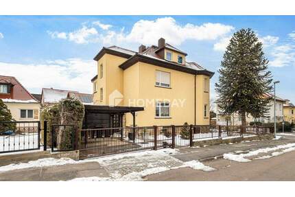 Stilvolles Zweifamilienhaus mit Vollkeller, Gartenidylle und vielseitigen Nutzungsmöglichkeiten - Dresden Naußlitz