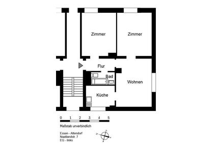 3-Zimmer-Wohnung in Essen Altendorf