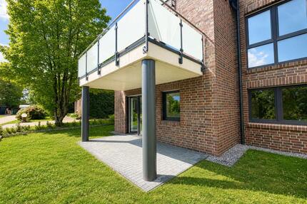 Exklusive Erdgeschosswohnung mit sonniger Terrasse im Neubau! - Schortens