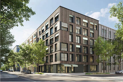 2-Zimmer-Neubau mit Balkon & Home Office in Heilbronn