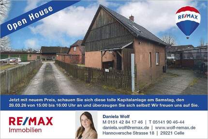 Ruhig gelegen & solide vermietet - Doppelhaushälfte mit Zukunft! (DW-1020-172) - Winsen