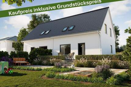 Mit Grundstück: Das ausbaufähige und flexible DH massiv gebaut von Town & Country in Nieste