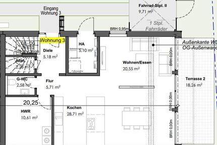 Große neue Doppelhaushälfte in Münster - Falkenhorst