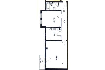 Attraktive 2-Raum-Wohnung mit Südausrichtung und Balkon (68 m²) - Magdeburg Beyendorf-Sohlen