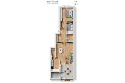 2-Zimmer-Wohnung mit schöner Südterrasse - Donauwörth