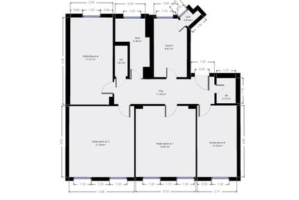 Großzügige 4-Zimmer-Wohnung (103 m²) mit guter Verkehrsanbindung in Freiberg