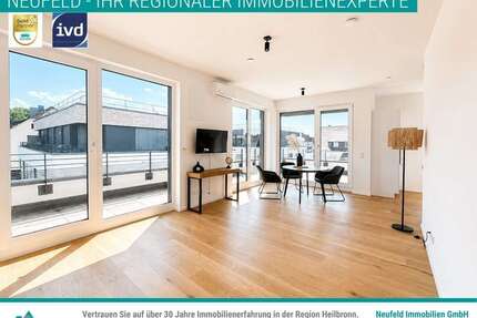 Wohnung zum Mieten in Heilbronn 1.406,00 € 73.96 m²