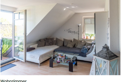 Schöne 3 Zimmer Wohnung mit extra Zimmer und Balkon - Scheeßel