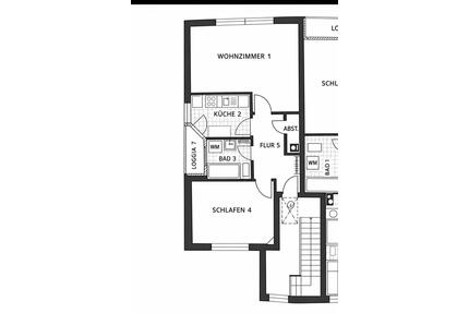 Helle 2 Zimmer Wohnung zu vermieten - Bredstedt