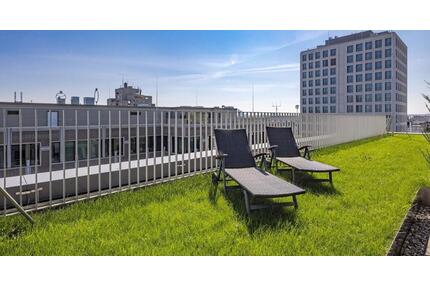 Möblierte Penthouse Wohnung mit Dachterrasse zur Untermiete - München Schwabing-Freimann