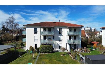 Barrierefrei wohnen in Neuburg: Teilmöblierte 2-Zimmer-Wohnung mit Hauswirtschaftsraum (ca. 6 m²) - Neuburg an der Donau