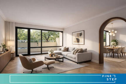 Sanierungsbedürftige 4-Zimmer-Wohnung mit 2 Balkonen, TG-Stellplatz und großem Keller - München Untergiesing-Harlaching