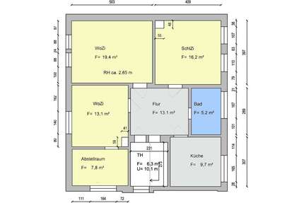 Wohnung zum Mieten in Wurzen 580,00 € 80 m²