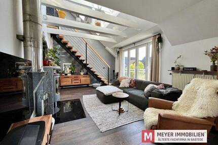 Geräumige, lichtdurchflutete Dachgeschosswohnung in Toplage von Rastede (Obj.-Nr.: 6593)