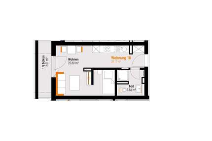 Wohnung zum Kaufen in Füssen 179.000,00 € 29.17 m²