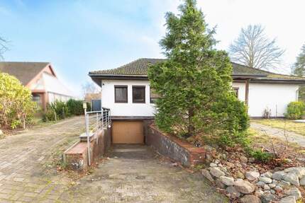 Exklusiver Bungalow: Sonne, Kaminkomfort und viel Platz im Garten - Cadenberge