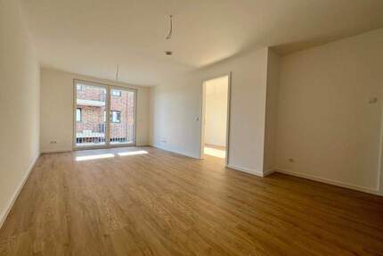 Neubau, Erstbezug | Attraktive 3-Zimmer-Wohnung mit großem Balkon und PKW - Außenstellplatz - Norderstedt Harksheide