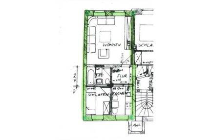 Waltherstraße 10 - kleine Zweiraumwohnung im 1.OG - Weißenfels