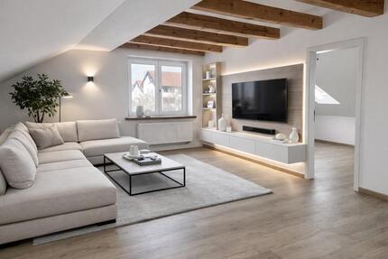 Erstbezug moderne Dachgeschosswohnung mit Einbauküche - Marktoberdorf