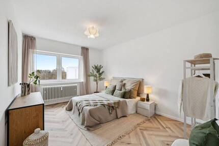 Renoviert und bezugsbereit 3-Zimmer-Wohnung mit Balkon am Heidbergsee - Braunschweig