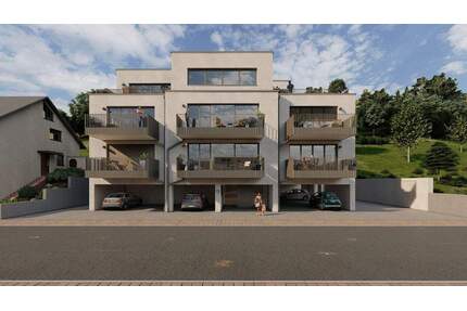 WE2: Moderne 2-Zimmer-Wohnung mit Balkon in Trier-Biewer